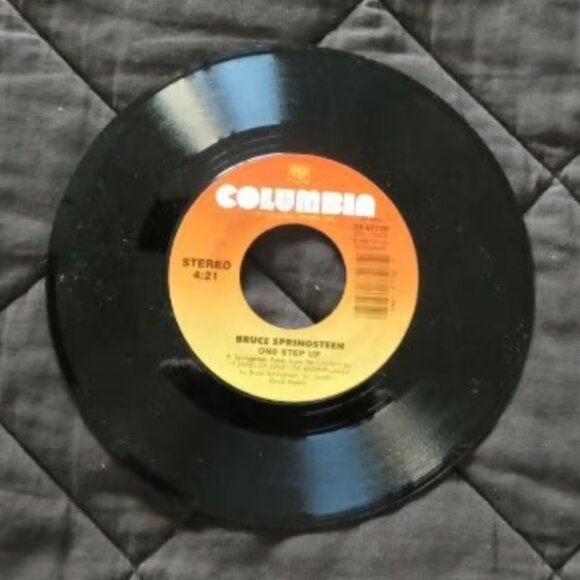 (4) Bruce Springsteen 45 Vinyl Records - Picture Sleeves - Picture 6 of 6